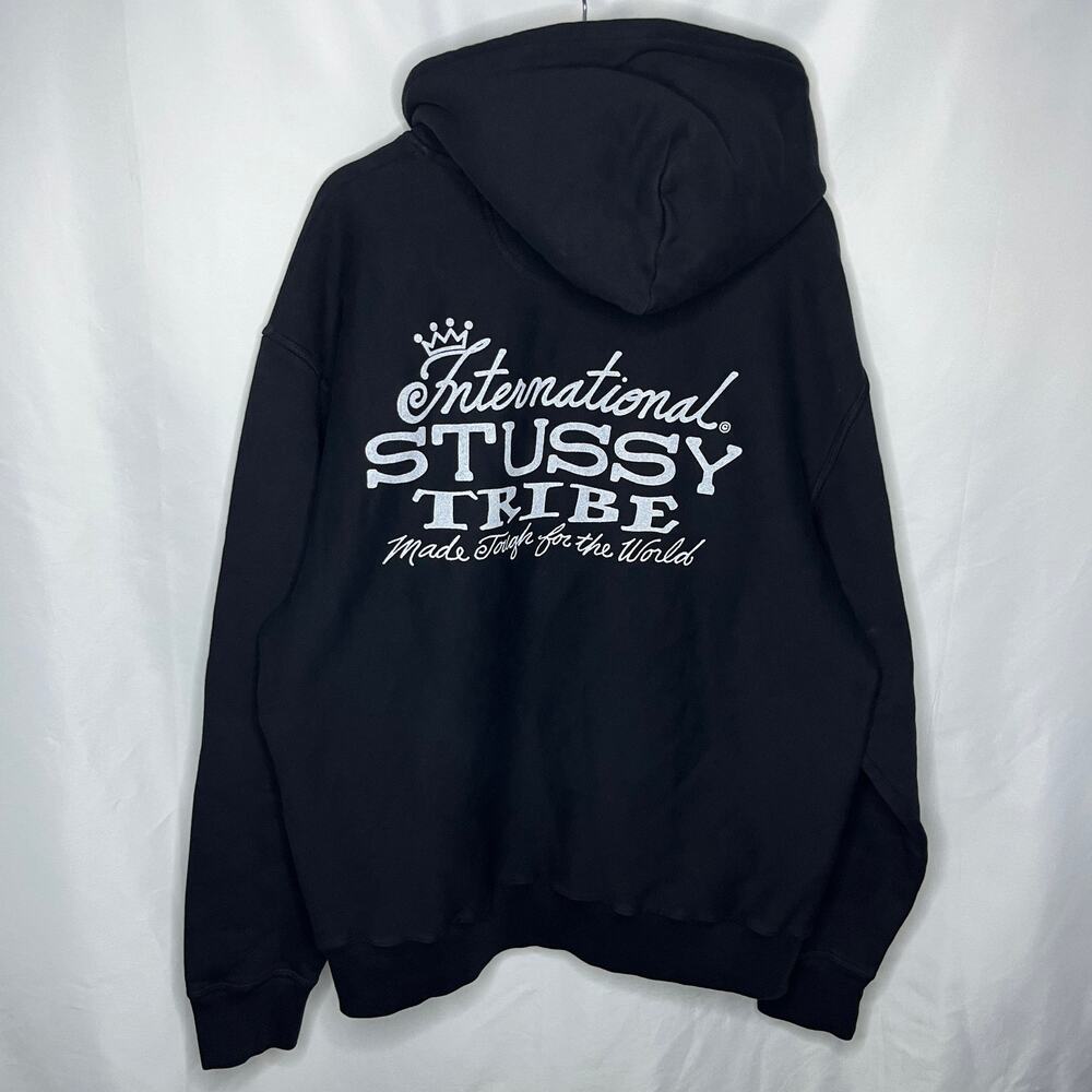 NWT Stussy International Tribe Hoodie in Black XL
